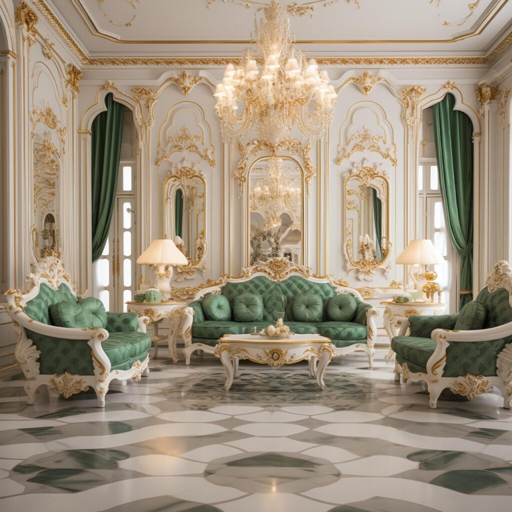 Comment intégrer le style baroque dans votre salon moderne ...